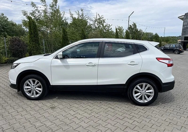 Nissan Qashqai cena 41900 przebieg: 216700, rok produkcji 2014 z Myślenice małe 79